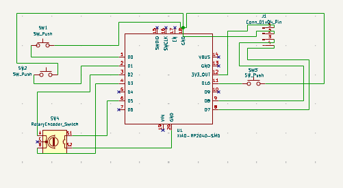 Hackpad Schematics (first Schematic without the tut)